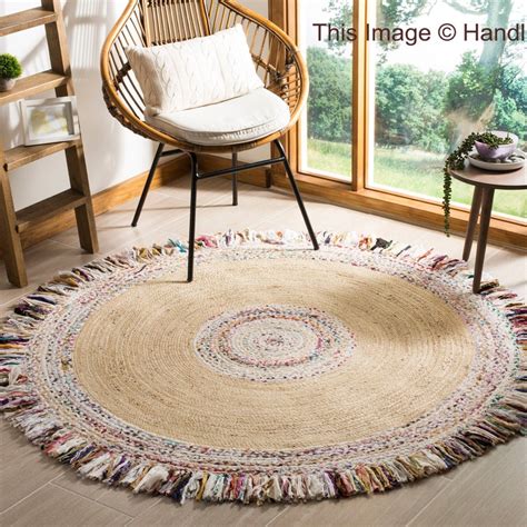 discount round braided area rug